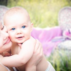 Corbeille bebe personnalisee