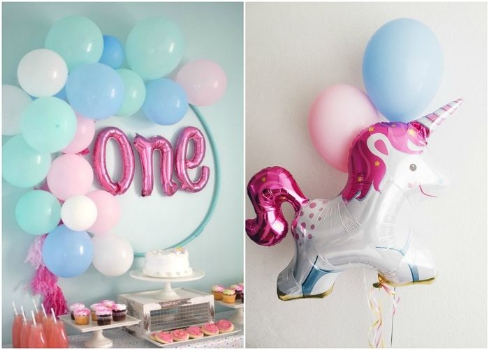 Decoration Pour Un Anniversaire Sur Le Theme Licorne
