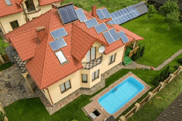 panneau solaire pour une maison autonome